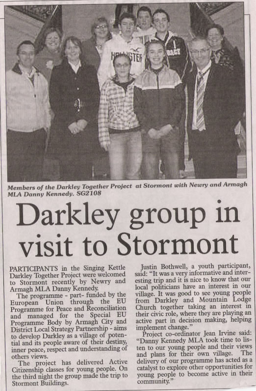 Stormont visit