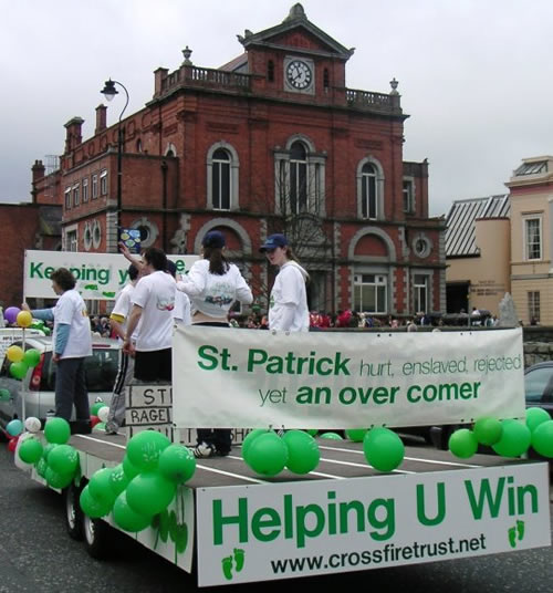 Crossfire Trust - St Patrick's Day parade - Newry